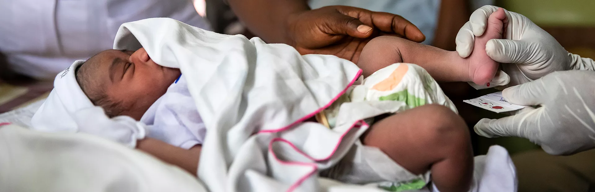 A sickle cell screening program for newborns at Kumasi General Hospital