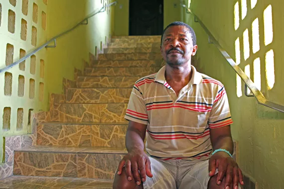 Chagas disease patient in Bahia, Brazil