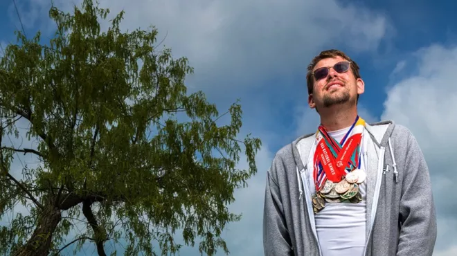 Special Olympian Ryan Groves suffers from TSC, a genetic condition that afflicts nearly 1 million patients worldwide.
